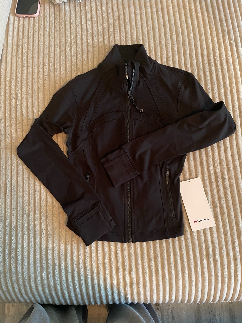 Lululemon Define Cropped Jacket Nulu Size 4